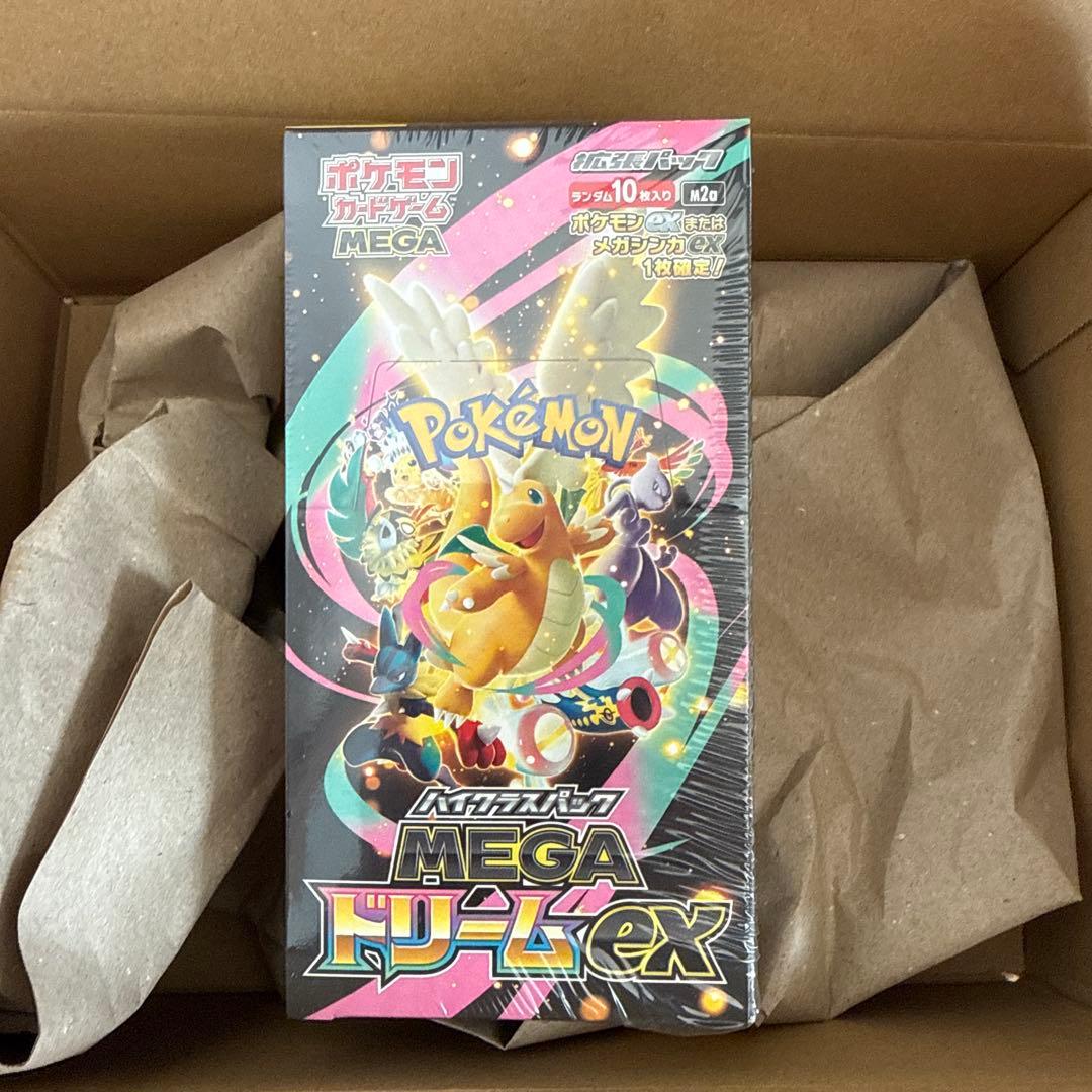 未開封　ポケモンカードゲーム MEGAドリームEX BOX シュリンク付き