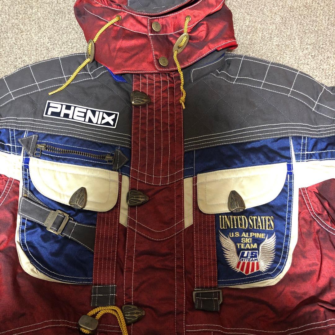 美品　PHENIX スキーウェア レッド/ネイビー