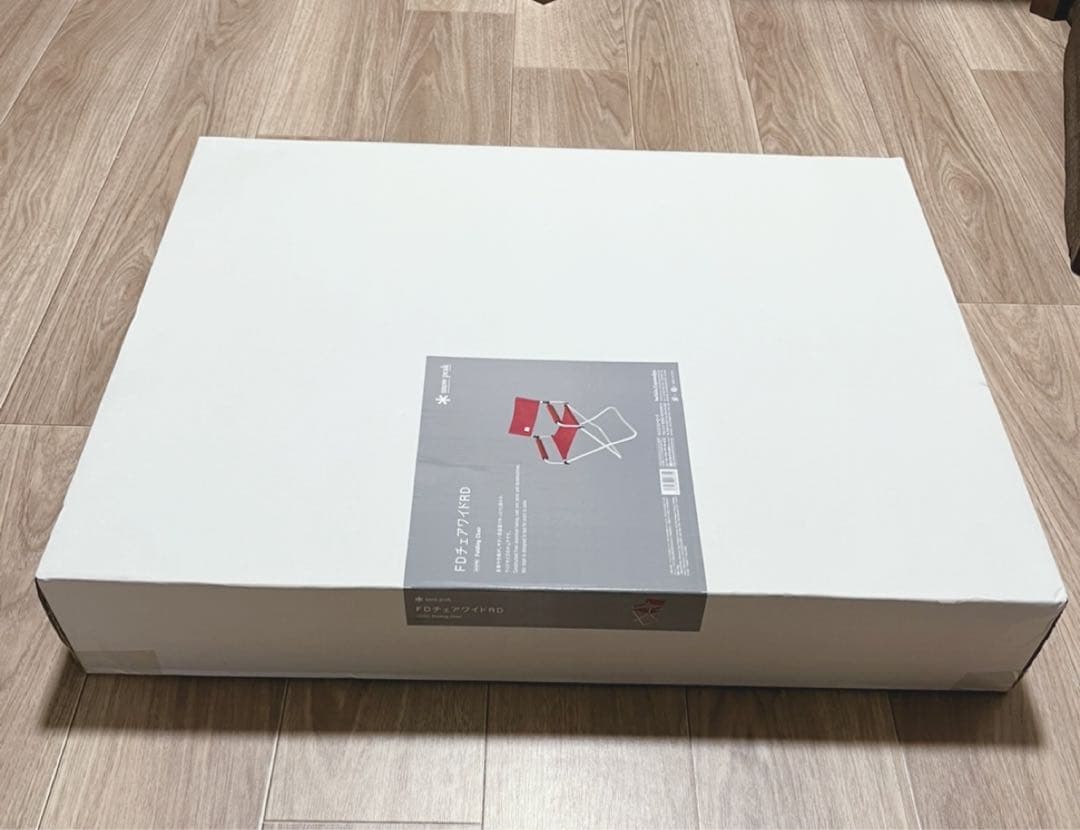 新品未開封　スノーピーク　 FDチェアワイド RD 2脚