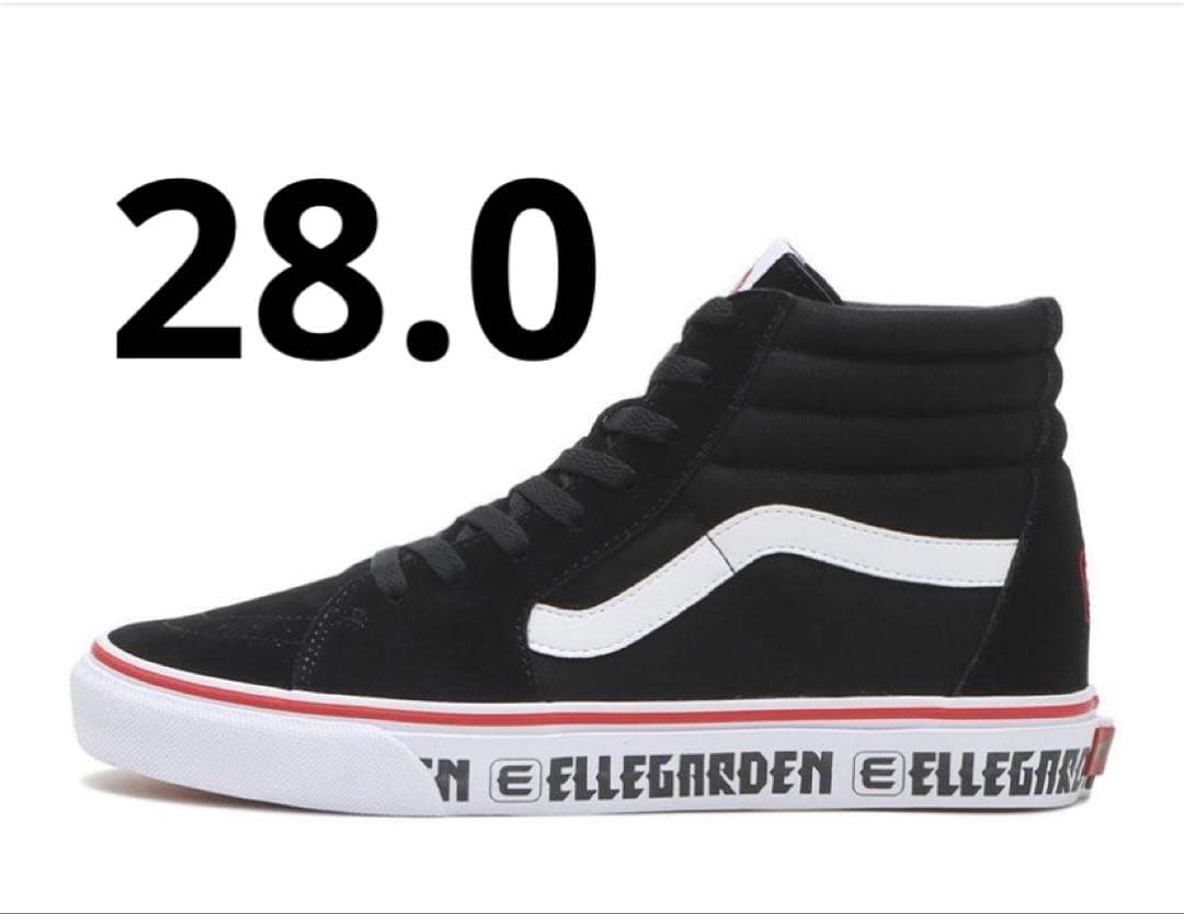 ELLEGARDEN VANS SK8-HI スニーカー 28.0cm