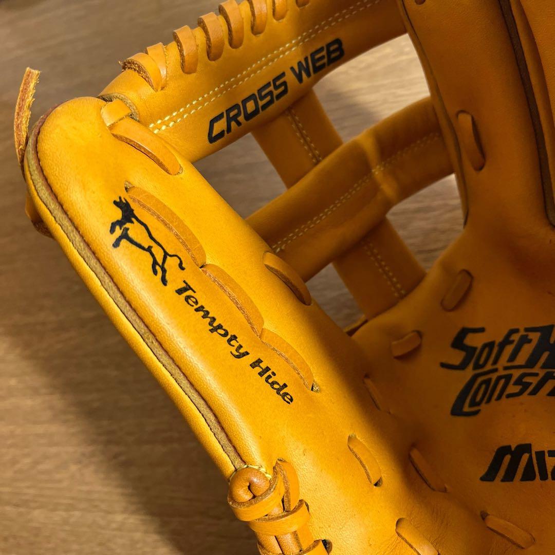 ミズノ ワールドウィン 一般軟式 グローブ グラブ 内野用 極美品 ビッグM