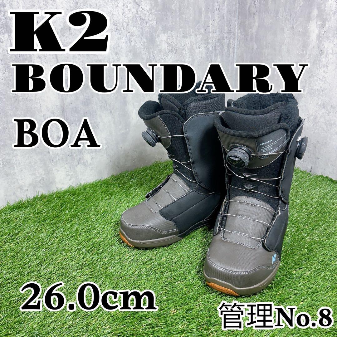 K2 BOUNDARY ダブルBOA メンズ ブーツ 26.0cm スノーボード