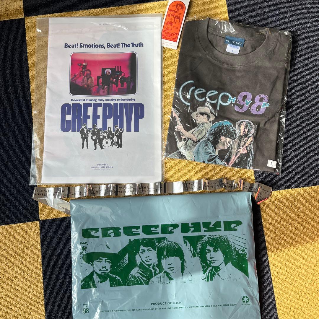 Creephyp Creep 98 Tシャツ Lサイズ ダークグレー