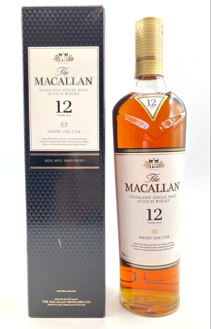 【未開栓】 ザ マッカラン 12年 SHERRY OAK CASK 700ml