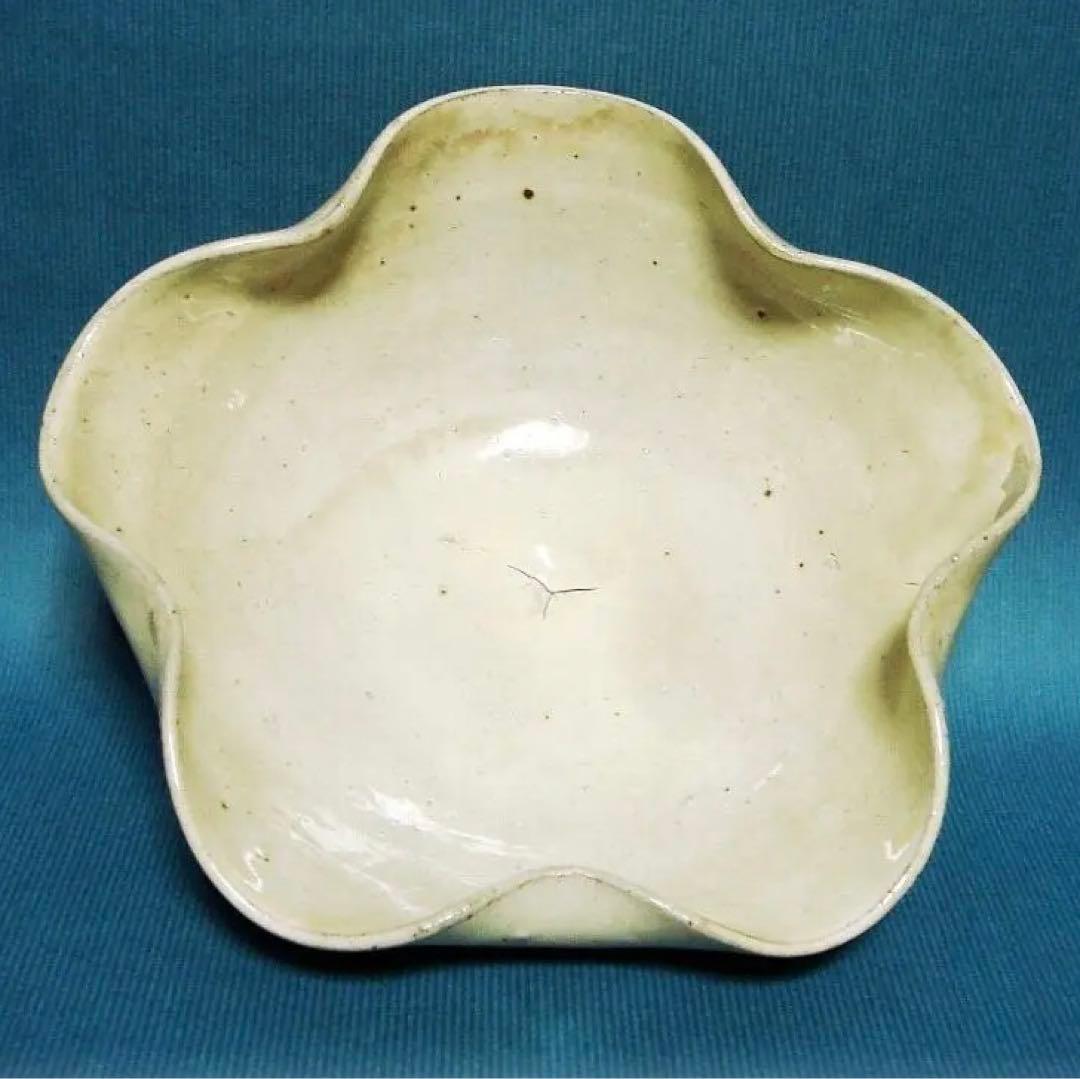 360『唐津 花型 変形鉢』　　/骨董品 古美術 古玩 アンティーク