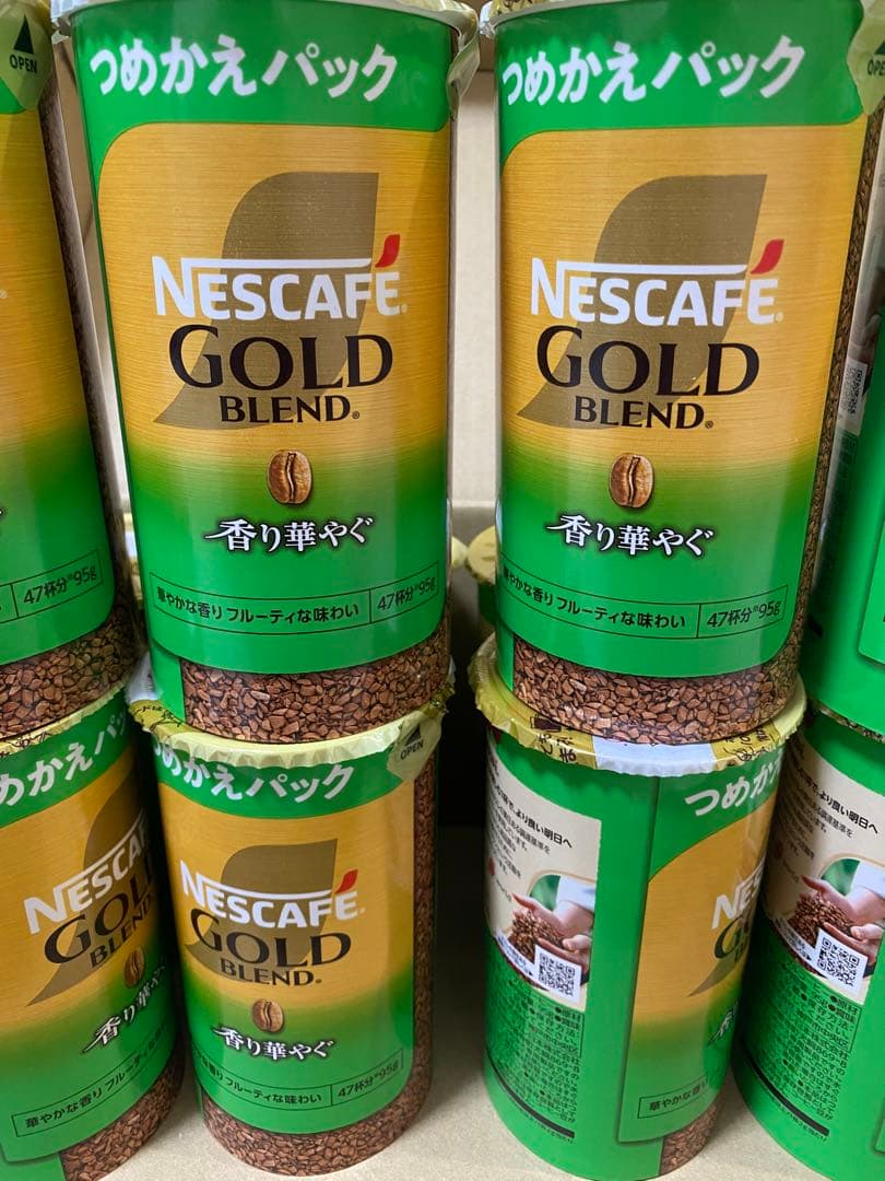 ネスカフェ ゴールドブレンド 香り華やぐ エコ&システムパック 95g 12個