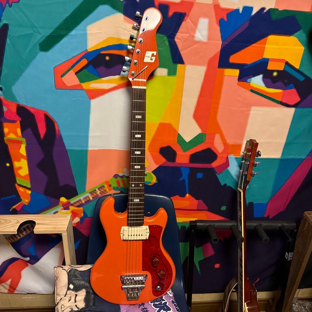 オールド　グヤトーンの1PUエレキギターです。