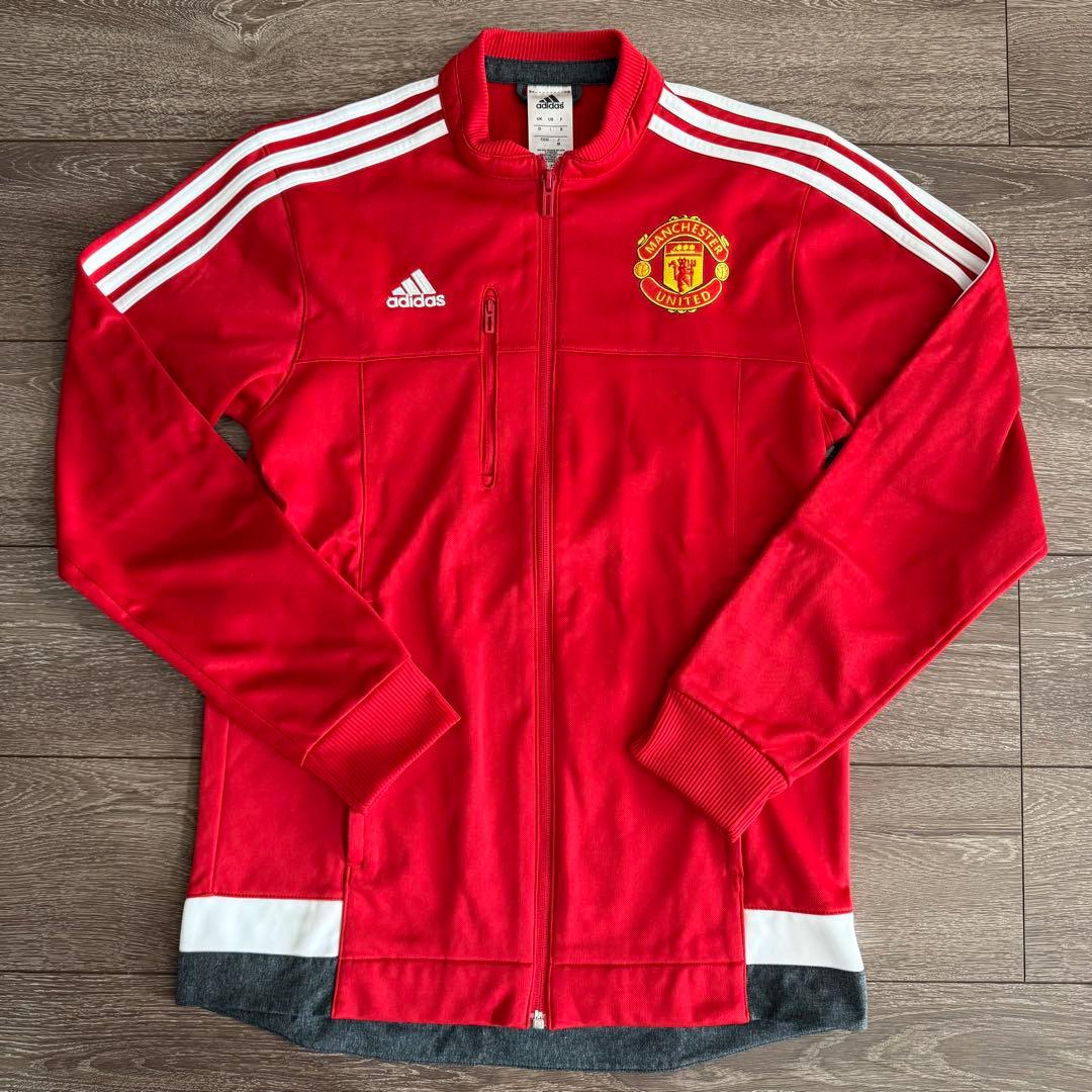 adidas 正規品 マンチェスターユナイテッド 15-16 アンセムジャケット