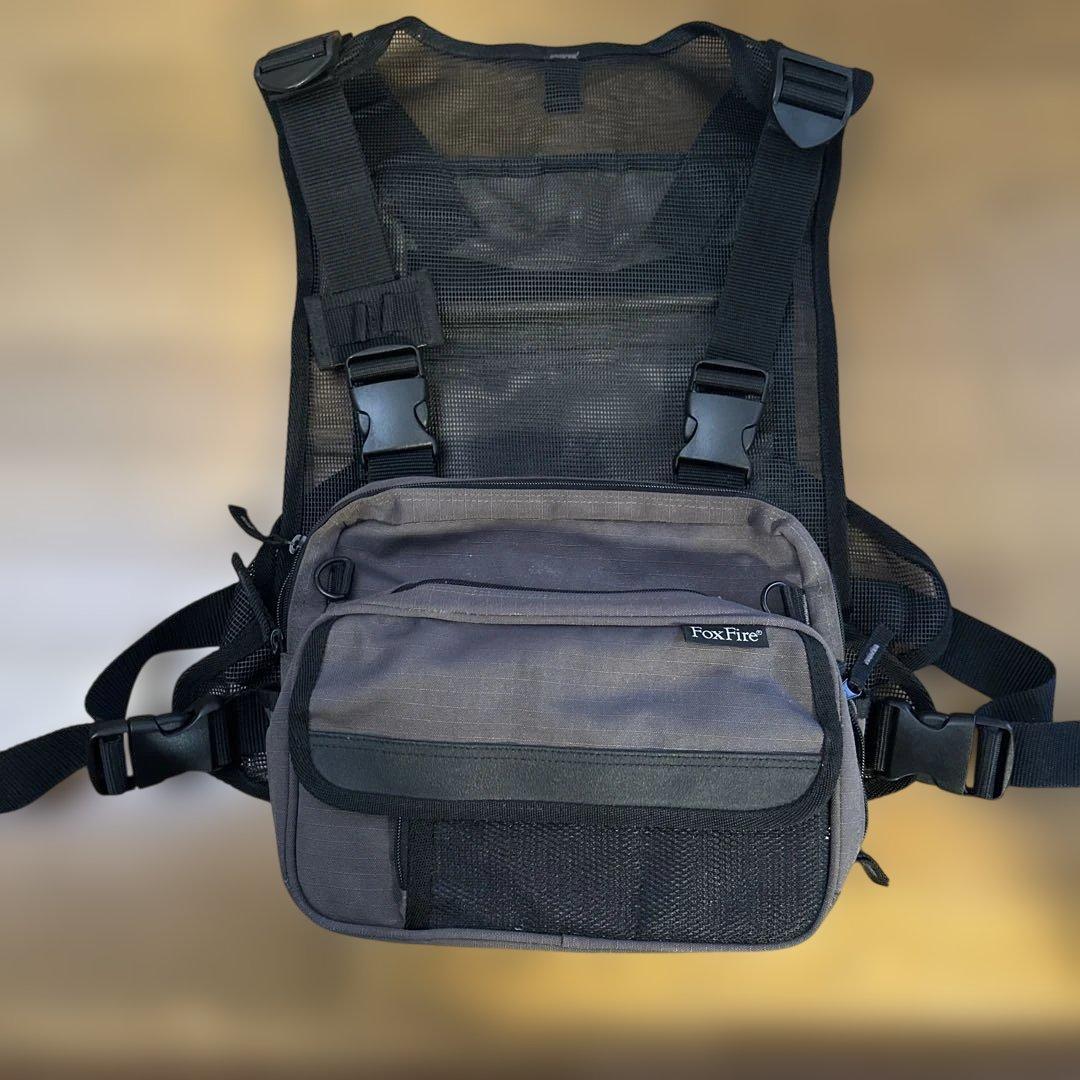 FOXFIRE ベスト　バックベスト　トラウトベスト　 フォックスファイヤー