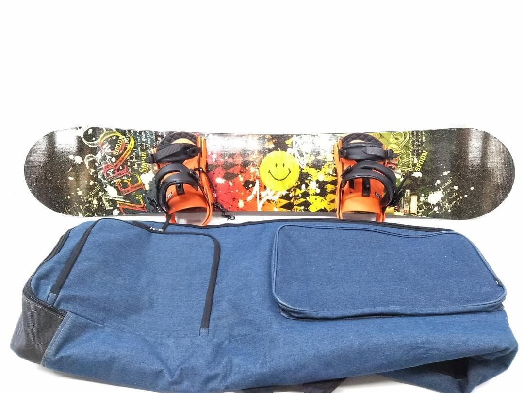 SPOON ZERO 150cm メンズ スノーボード 3点セット ビンL △