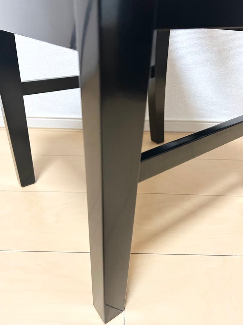 YAMAHA トムソン椅子　黒　艶あり　アップライトピアノ　グランドピアノ