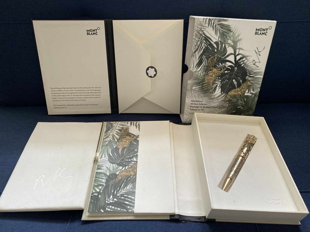 モンブラン ラドヤード・キップリング 作家 限定高級万年筆