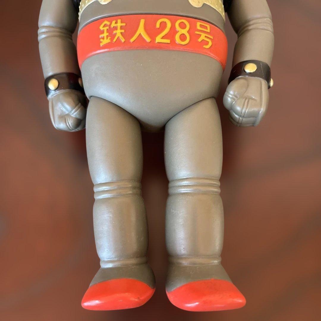 ノスタルジックヒーローズ鉄人28号 灰色成　ソフビ