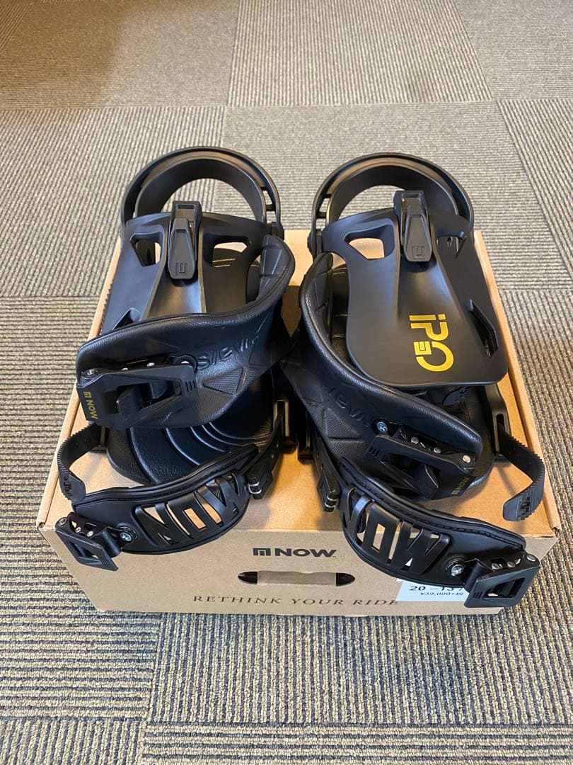 新品NOW IPO ビンディング ブラック size：M