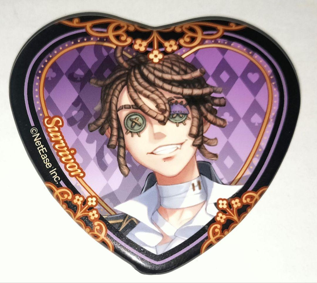 IdentityⅤ 第五人格 囚人 ハート缶バッジ バトラーズカフェ 5弾