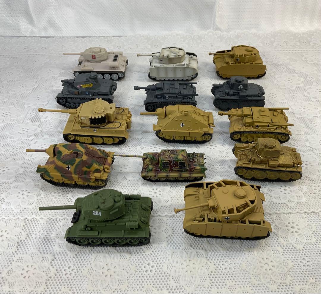 戦車模型 14台セット