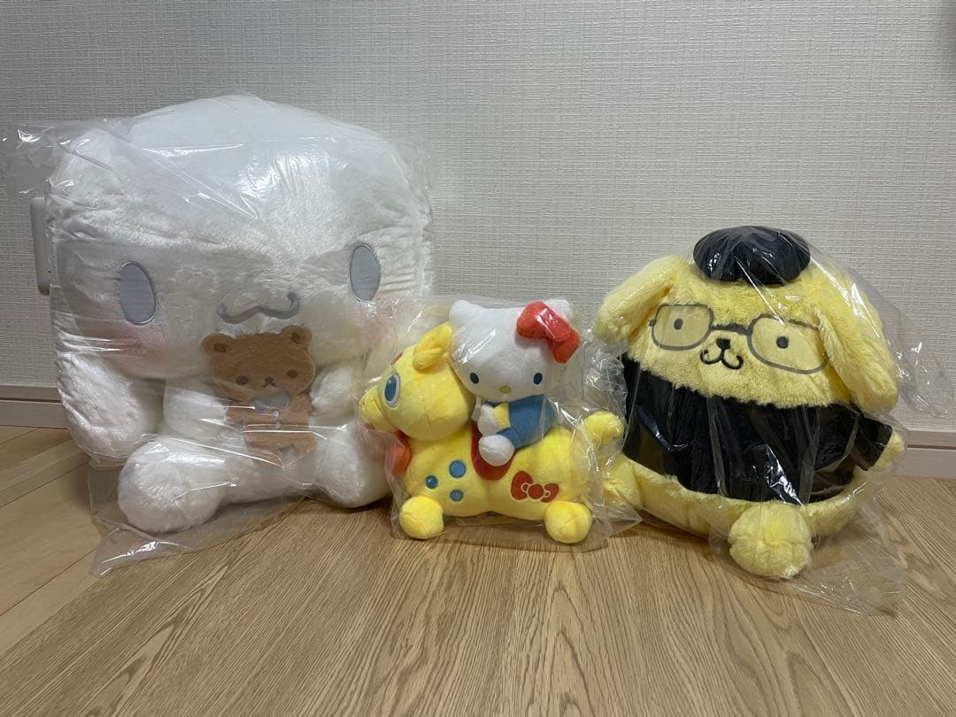 ★新品未開封★サンリオキャラクターズBIGぬいぐるみなど16点＋おまけ2点‼︎