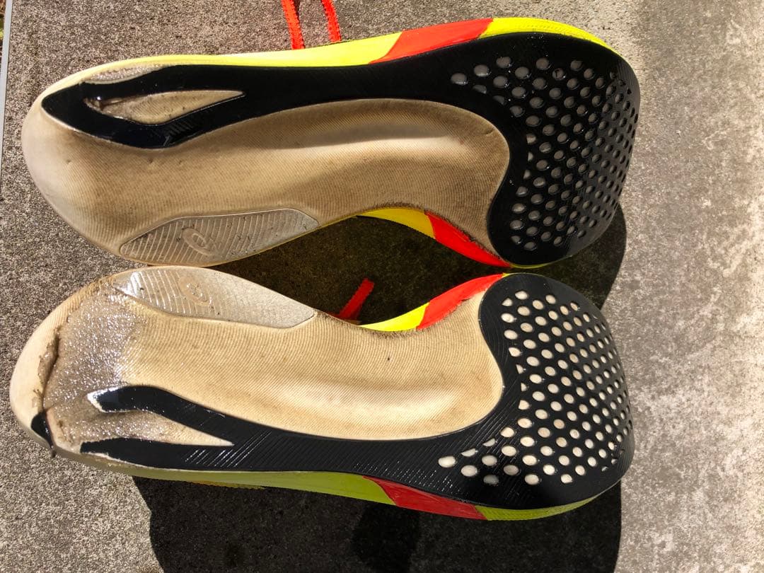 アシックス メタスピードエッジパリ中古品 27センチ