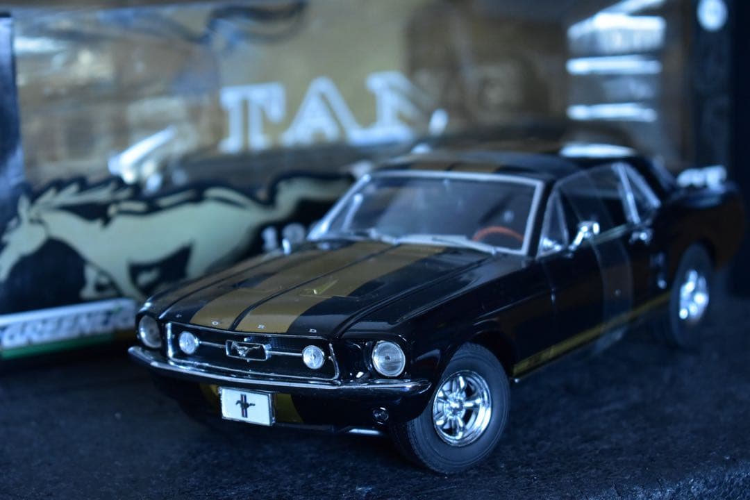 1/18 グリーンライト ‘67 フォード マスタング GT クーペ