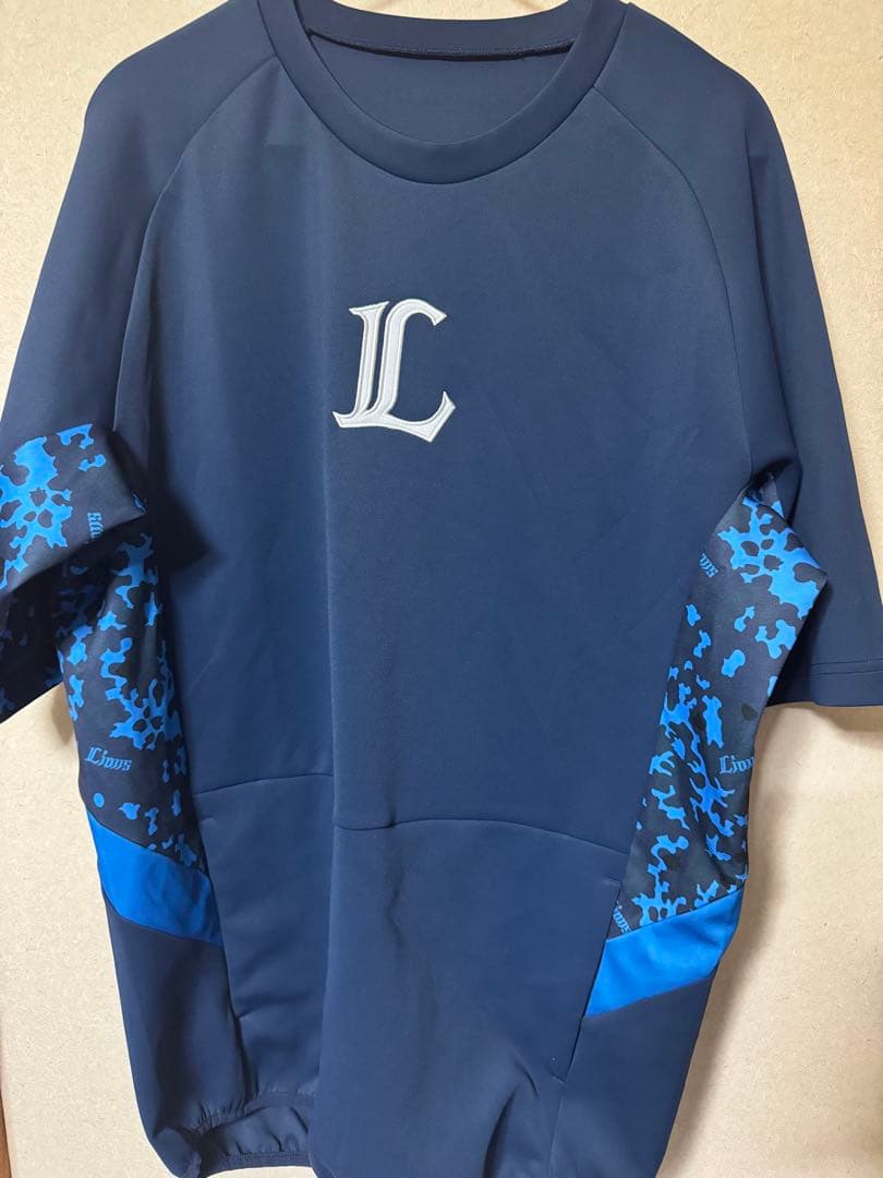 西武ライオンズ　半袖テックフリース