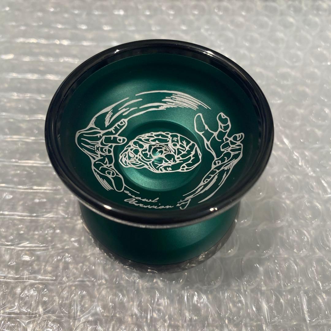 mowl オブセッション+ ダークグリーン ポリッシュブラックリム マウル