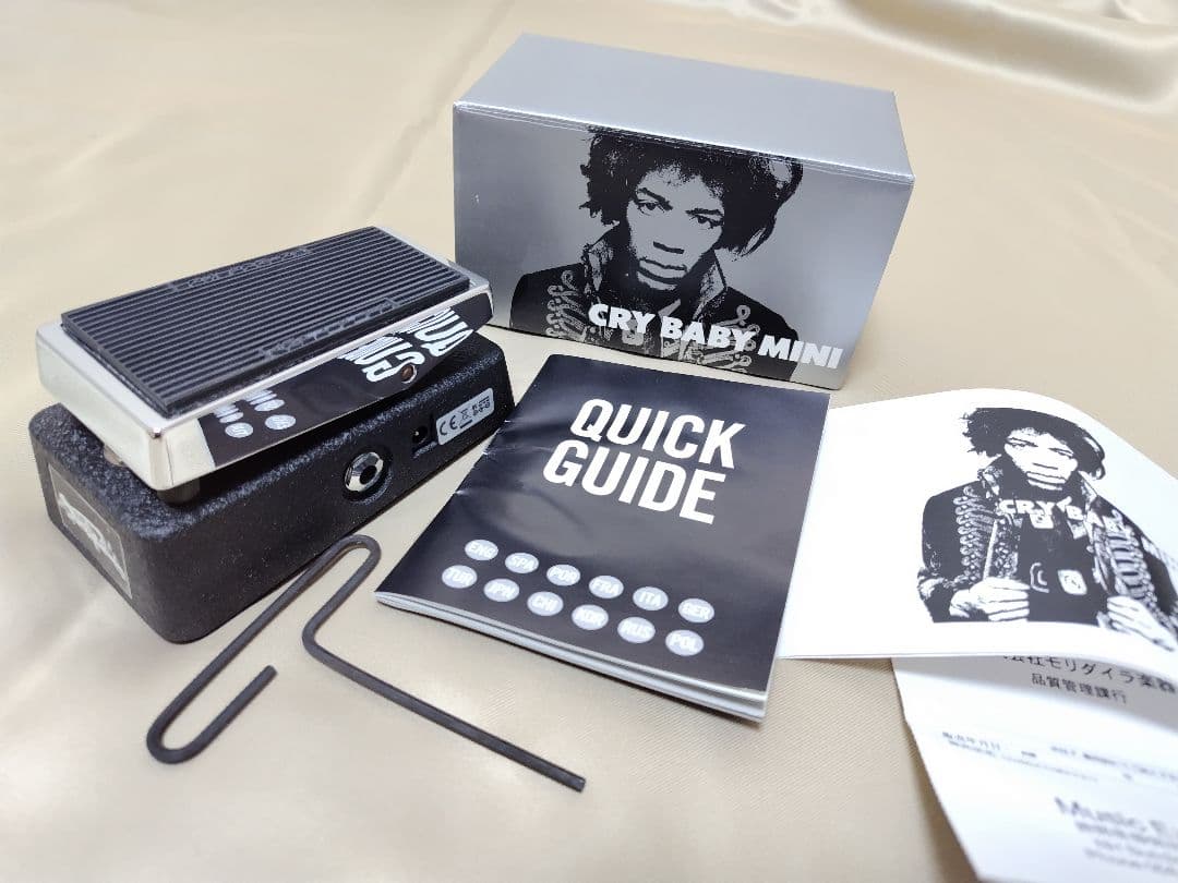 ギター Jim dunlop cry baby mini jimi hendrix