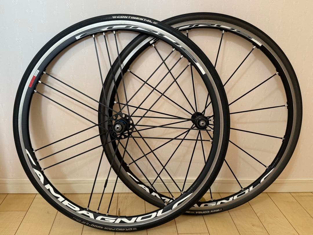 カンパニョーロ ユーラス C15 シマノフリー クリンチャー