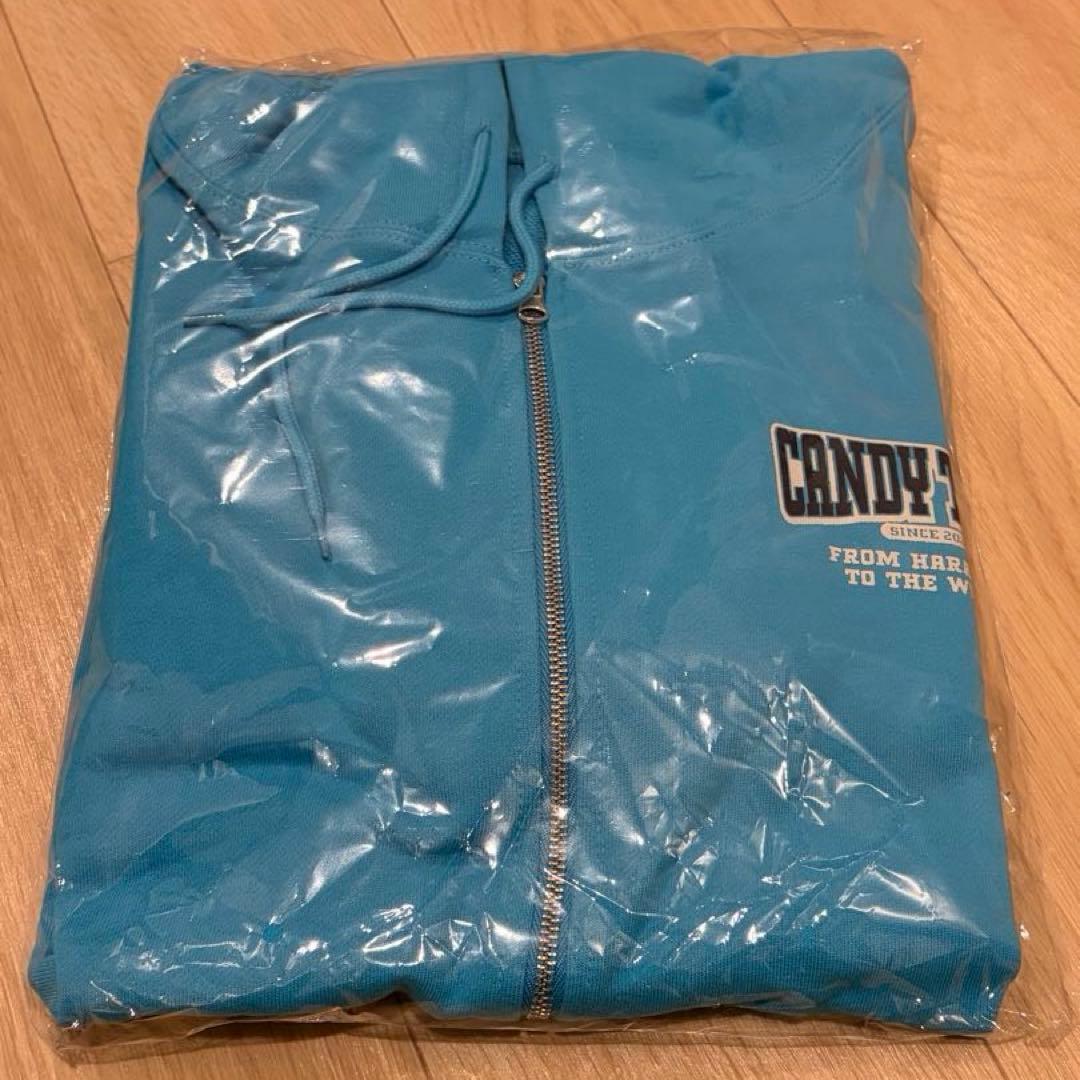 Candy tune OSHI API Zip-up hoodie 福山梨乃