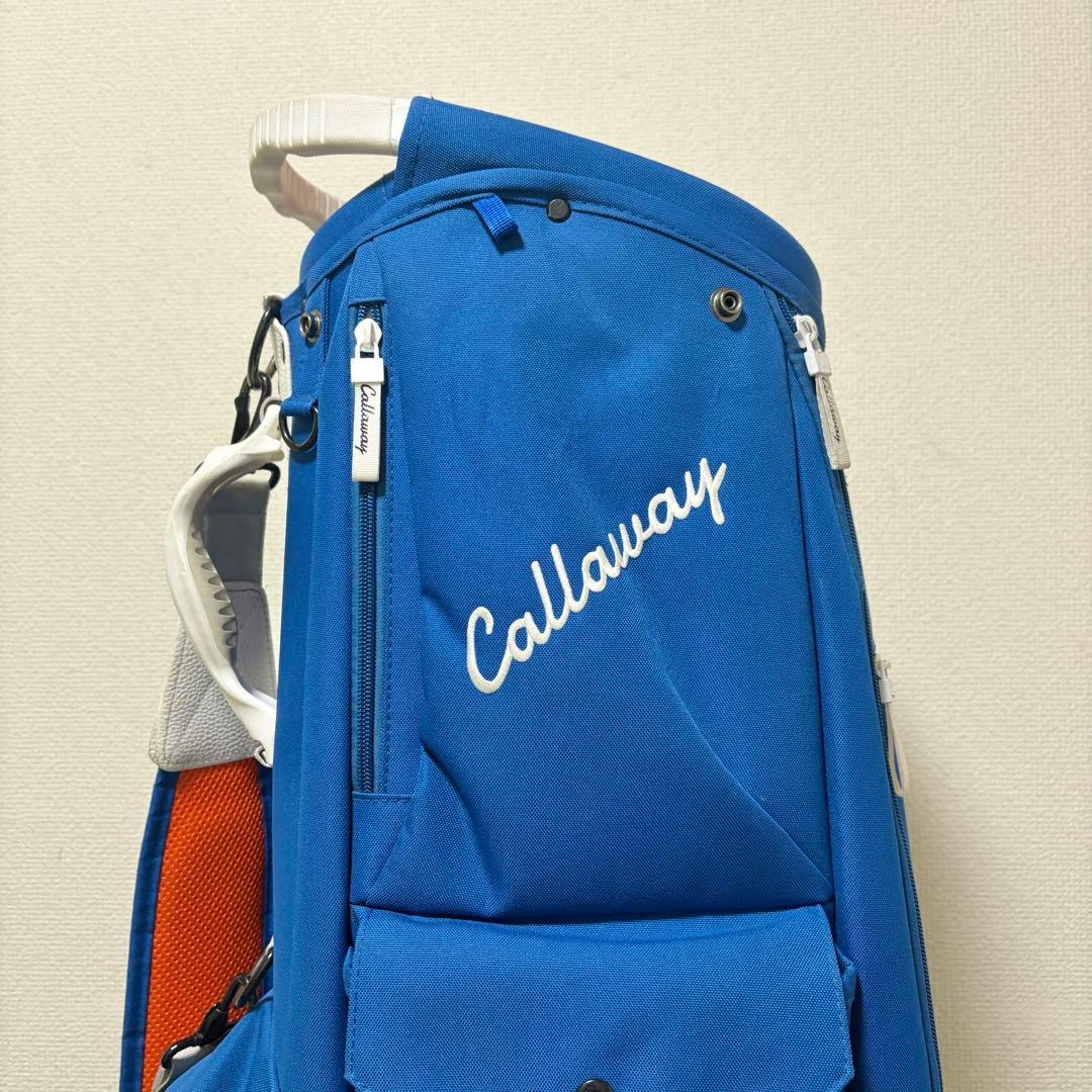 状態良好｜キャロウェイ　アドバンス　キャディバッグ　22JM　ブルー　青
