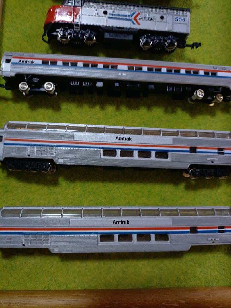最終大特価❗️Amtrak ✨️ バックマン等✨️動力2両、客車2＋1両