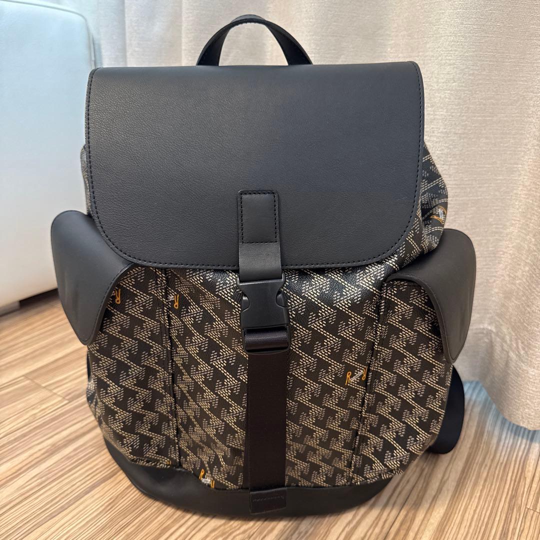 新品 レザレクション ラルスNo6 ダークブラック バックパック