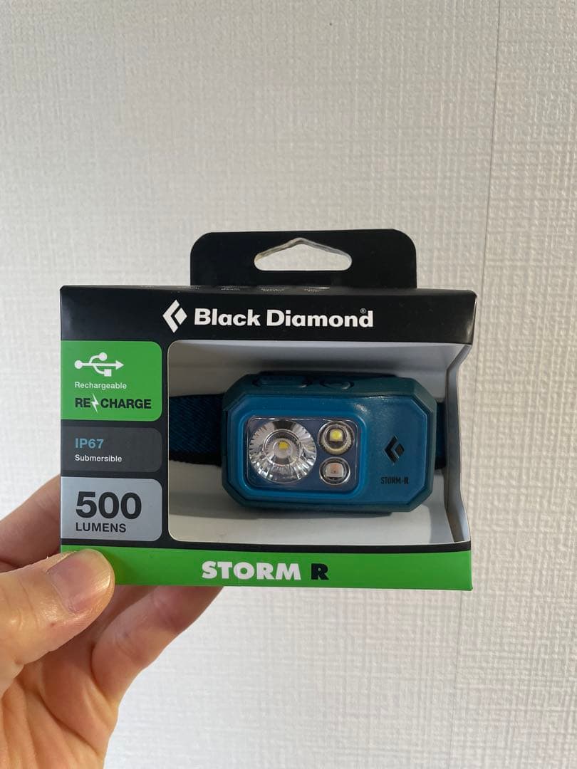  STORM R ヘッドランプ 500ルーメン