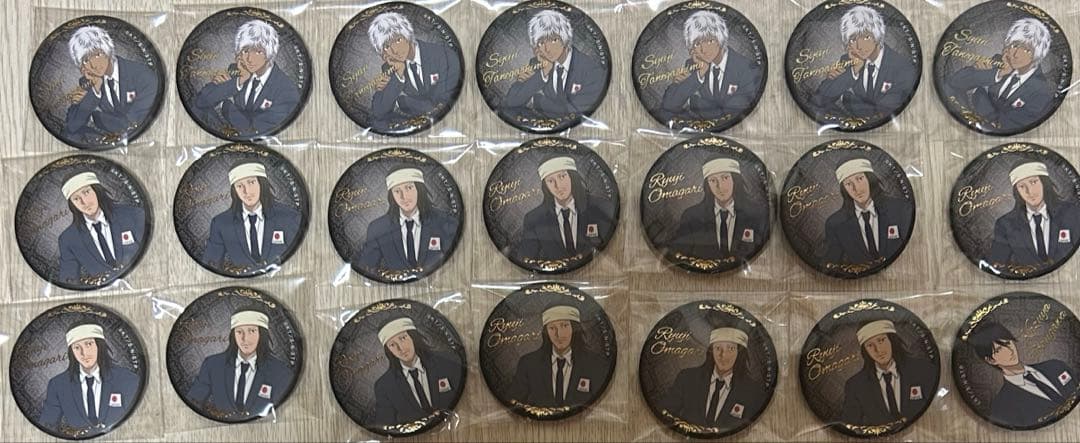 新テニスの王子様 テニプリ 中外 ジャンプフェスタ 缶バッジ 種ヶ島 大曲 徳川