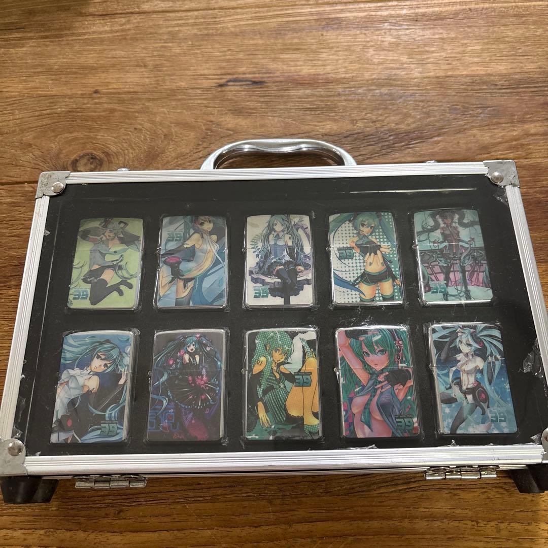 初音ミク オイルライター10個セット