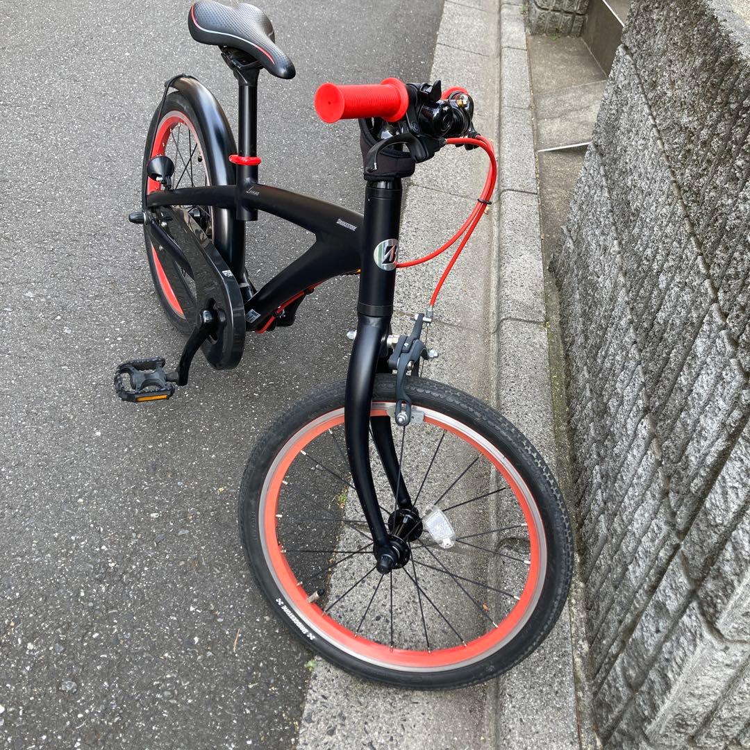 ブリヂストンレベナ　キッズ自転車 18インチ ブラック BAA認証 手渡し限定