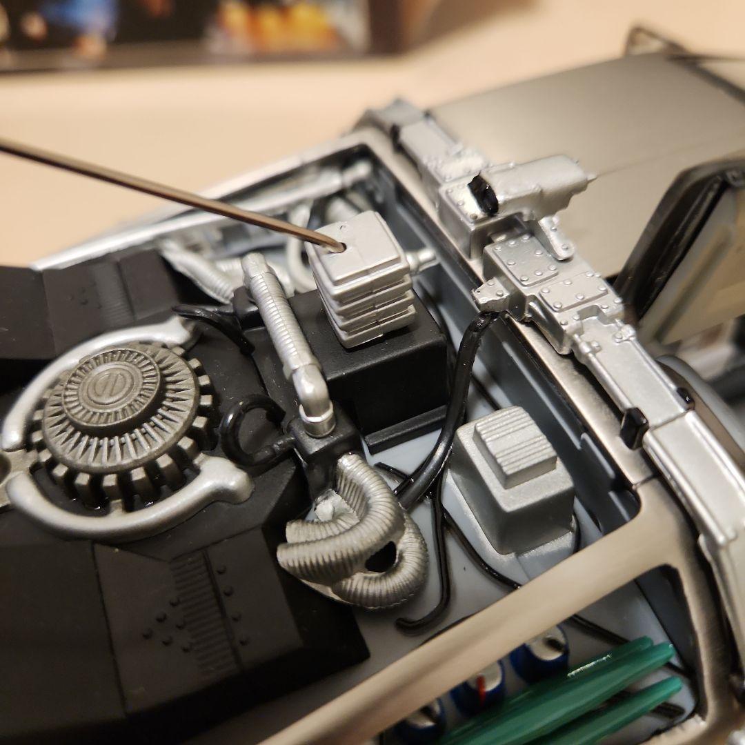 バック・トゥ・ザ・フューチャー タイムマシン 1:18