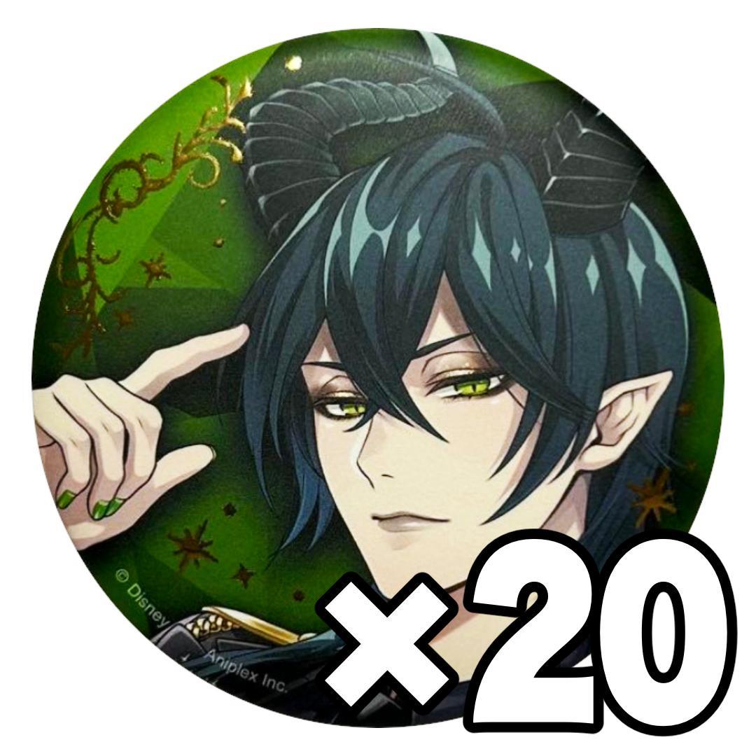 ツイステ　ブレイジングジュエル　マレウス　缶バッジ