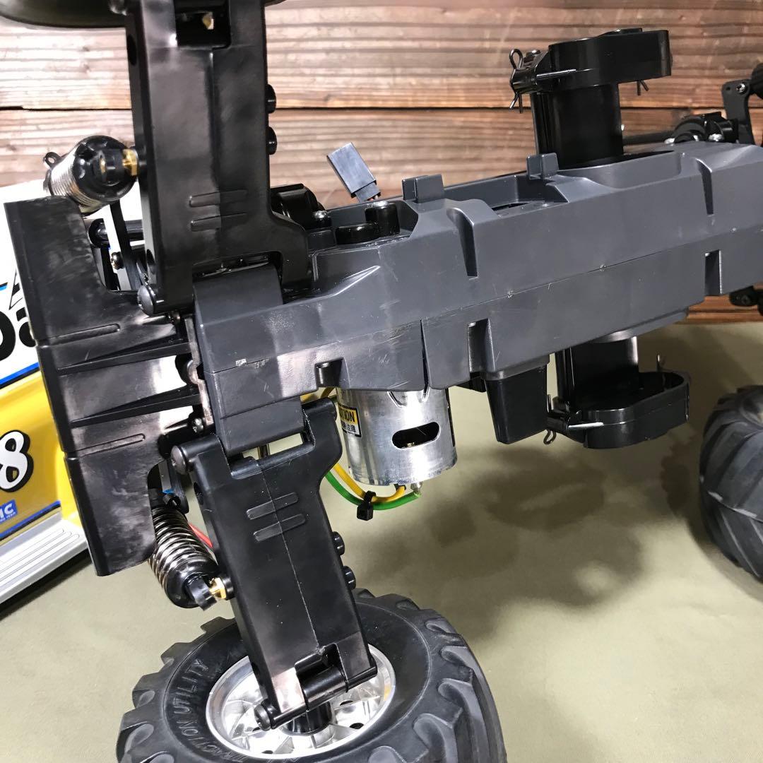 タミヤ　TL-01Bシャーシ　スカッシュバン　メカ付き