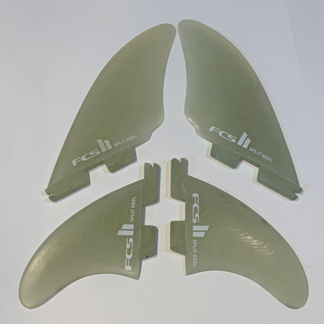 ARUTO ページ　FCS II SPLIT KEEL フィン