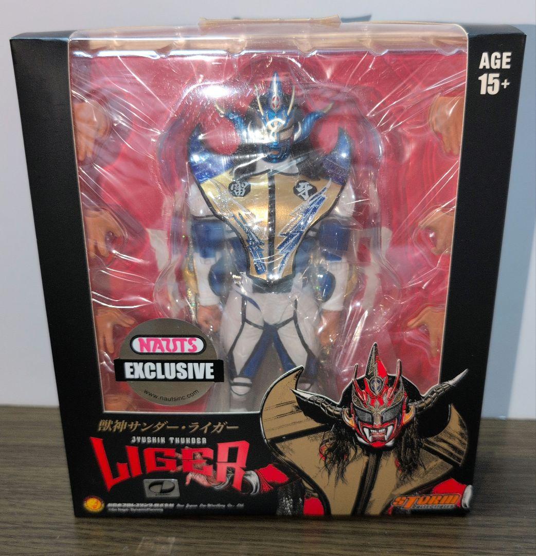 獣神サンダー・ライガー STORM Collectibles NAUTS（青）