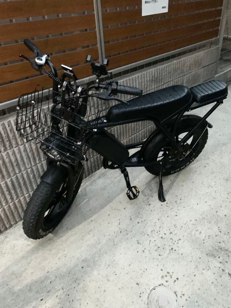 中古V8 20 モペット48V電動自転車 20インチ 電動バイク
