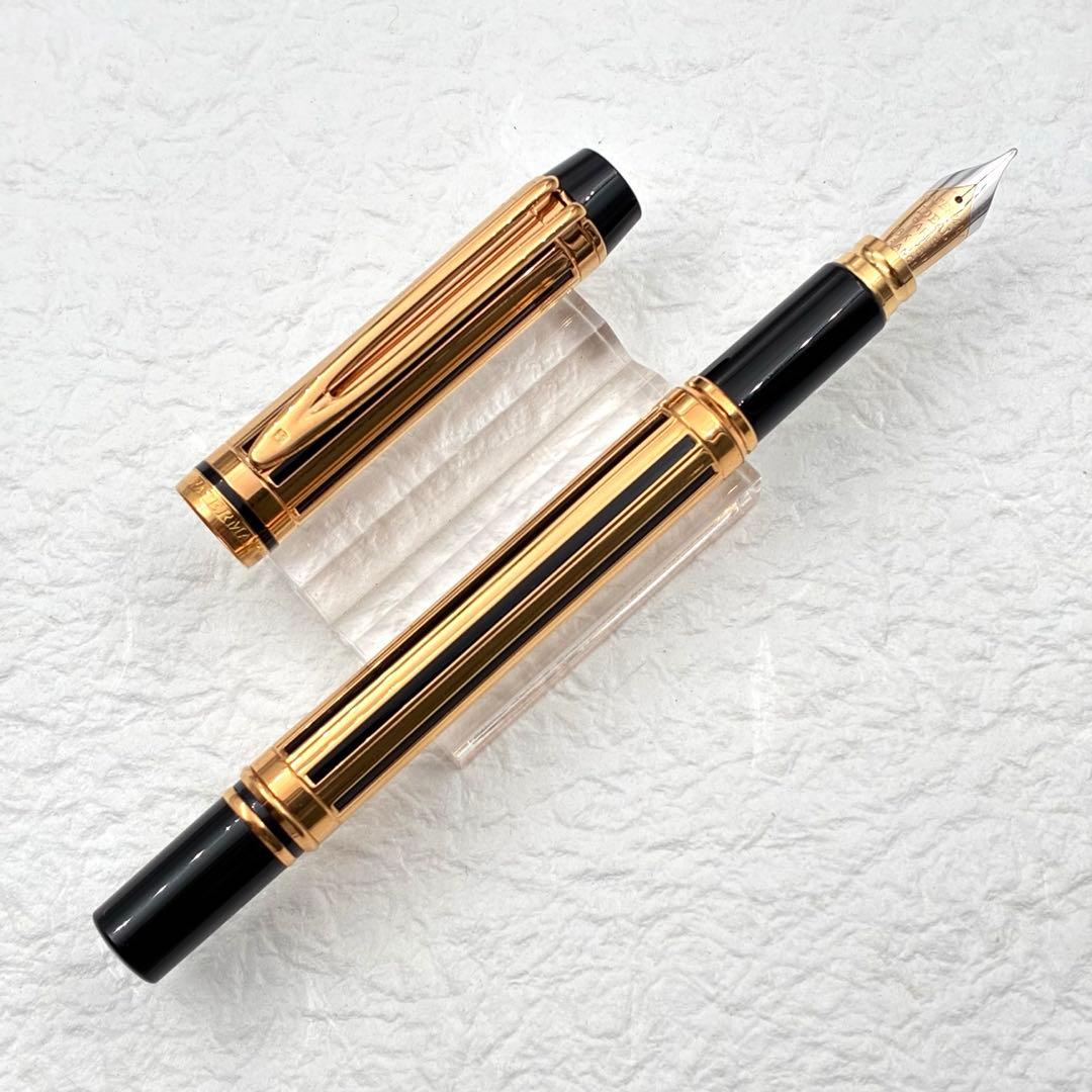 WATERMAN ウォーターマン 万年筆 ル・マン200 ナイト&デイ ゴールド