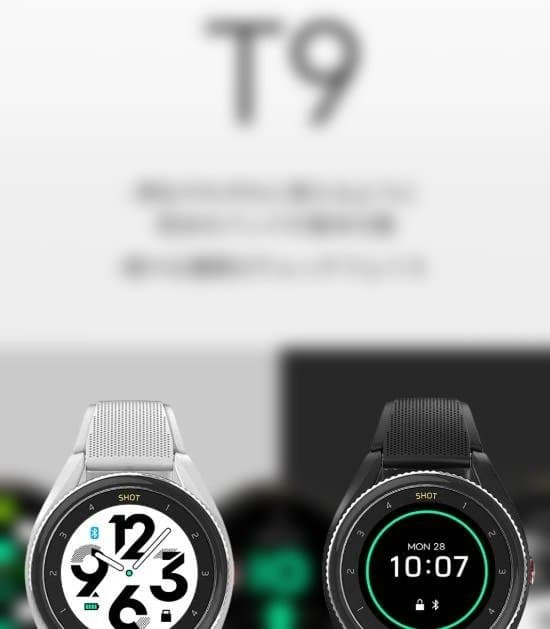 【新品・未開封】ボイスキャディ　GPSスマートゴルフウォッチ　T9 ブラック