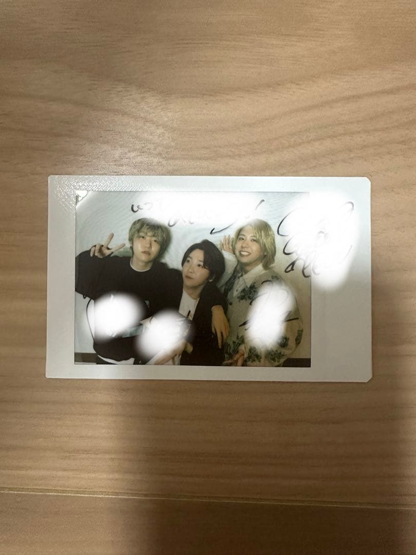 ミセス　サイン入りチェキ