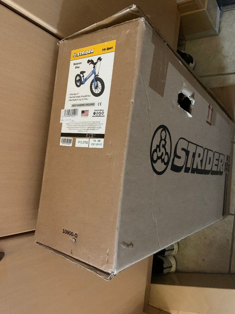 【良品】STRIDER 14x ストライダー14x ブルー 良品 付属品あり