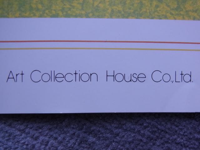 未使用品　非売品　ポスター　ヒロ・ヤマガタ　森の蝶々　アート　山形博導