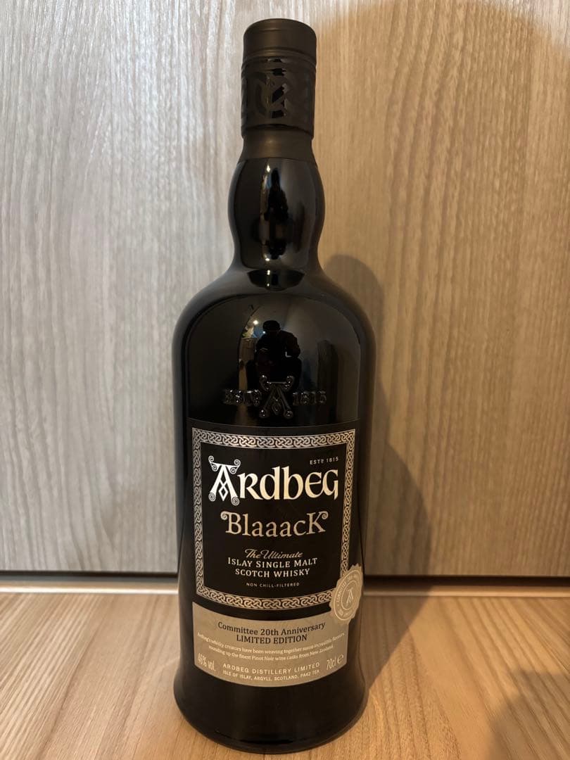 アードベッグ ブラック コミッティー20周年記念ボトル ARDBEG