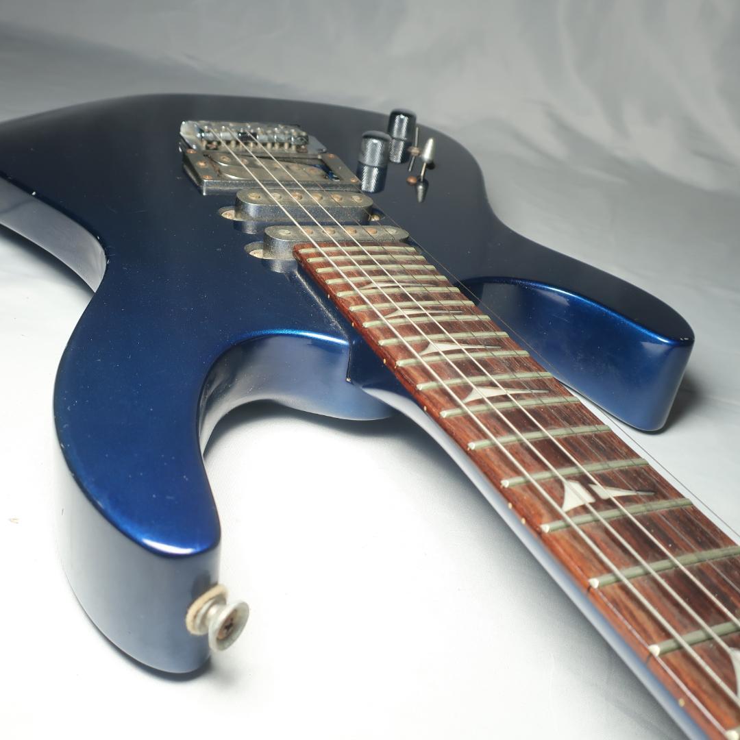 レフティ l D エレキギター オールブルー ケース付