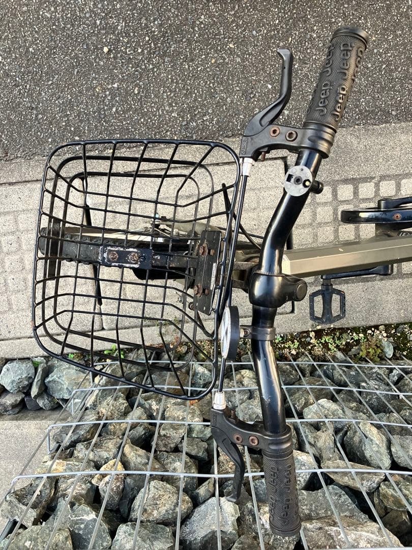 【自転車　jeep】オリーブグリーン 18インチ　子供用自転車