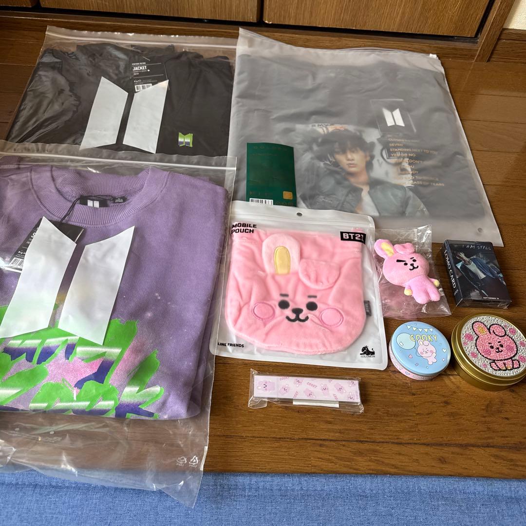 BTS グクアノラックロンTトレーナー他